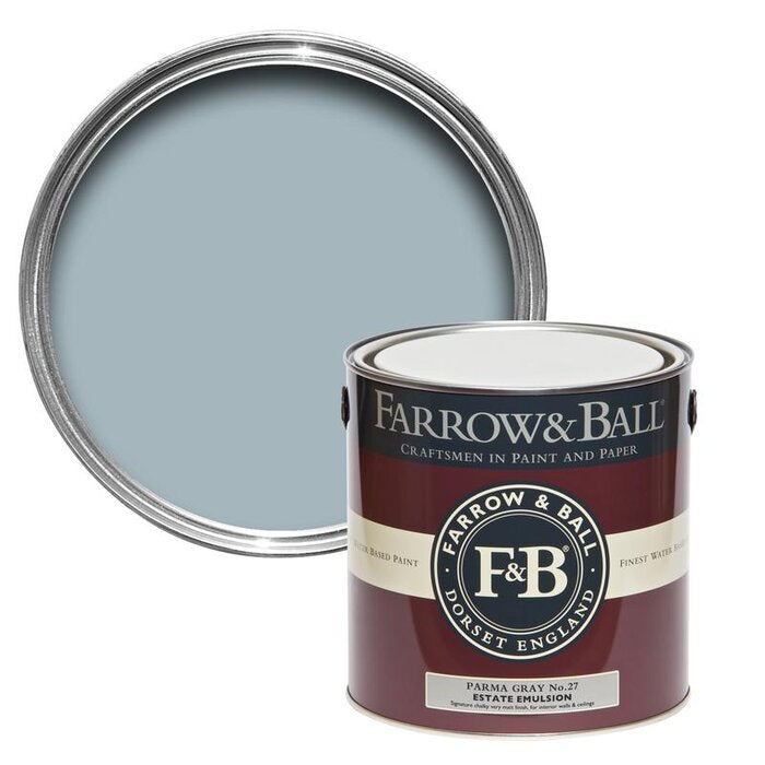 Parma Gray No. 27 - Farrow & Ball Paint Colour - 2.5L Estate Emulsion - Paint Online Ireland