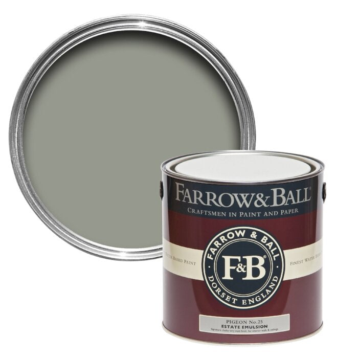 Pigeon No. 25 - Farrow & Ball Paint Colour - 2.5L Estate Emulsion - Paint Online Ireland