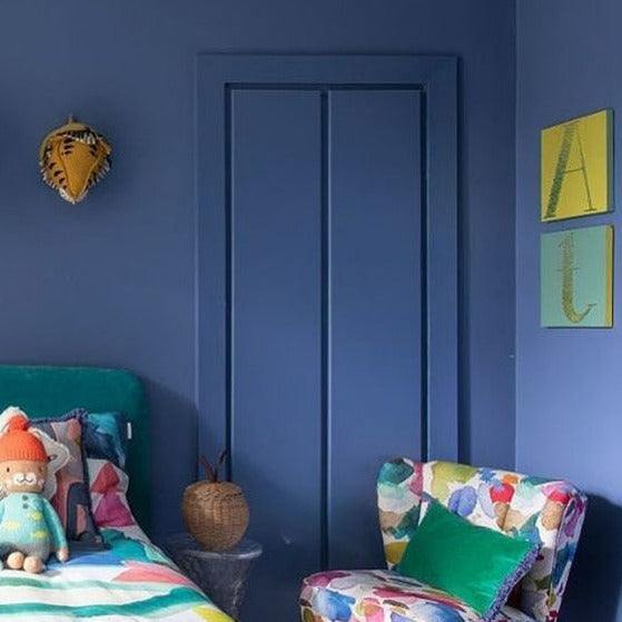 Pitch Blue No. 220 Farrow & Ball Paint Colour - Bedroom Paint Colour - Paint Online Ireland