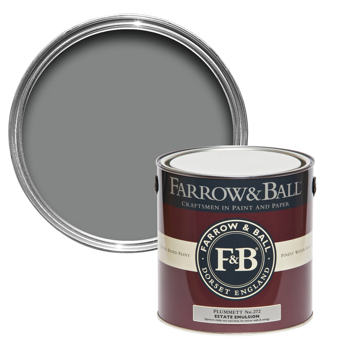 Plummett No. 272 Farrow & Ball - Farrow and Ball Paint Colour - 2.5L Estate Emulsion - Paint Online Ireland