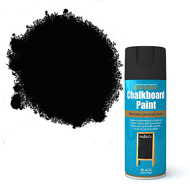 RustOleum Chalkboard Spray Paint Black Matt Finish Paint Online